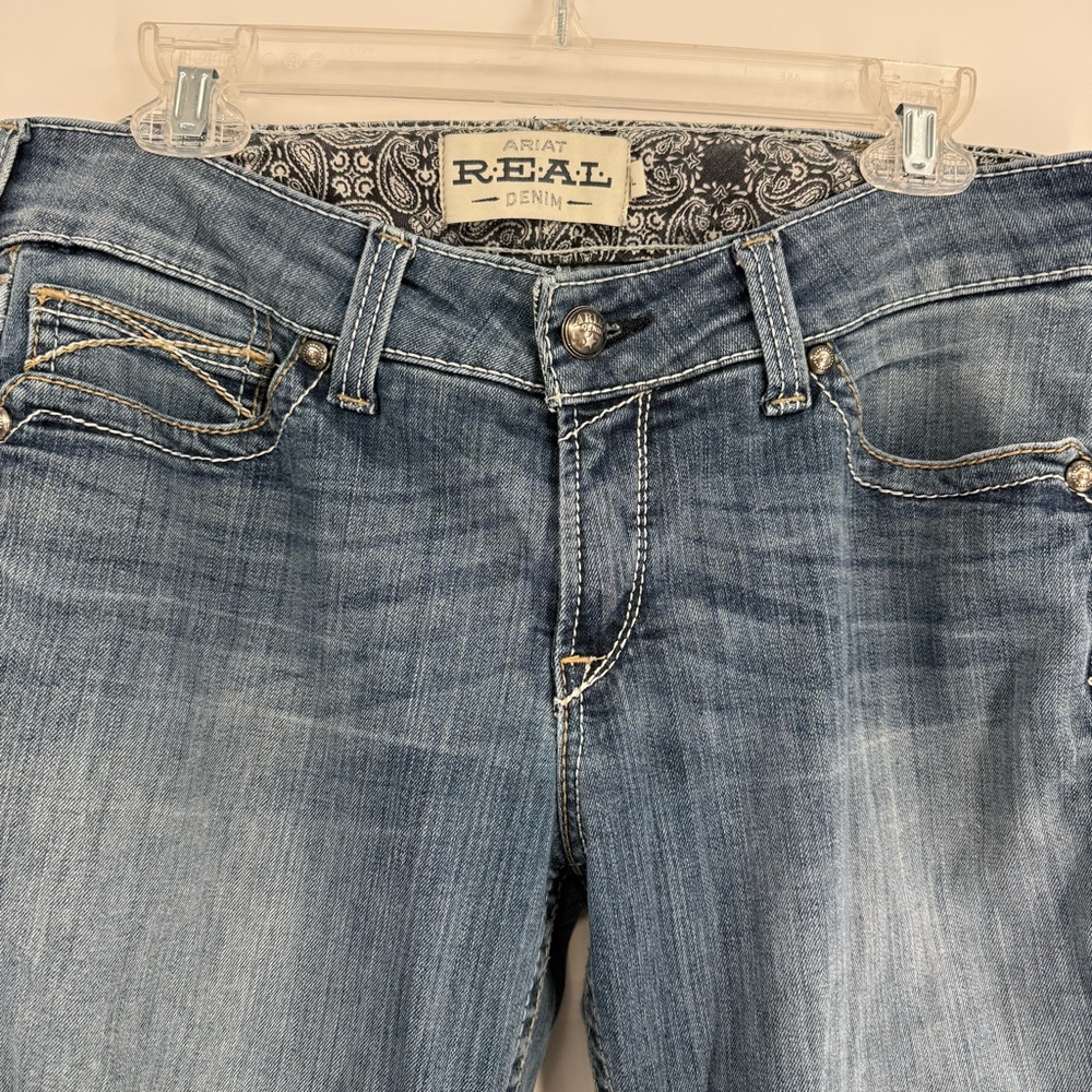 Women’s Dark Blue Flared Jeans - Unbranded - Picture 6 of 11